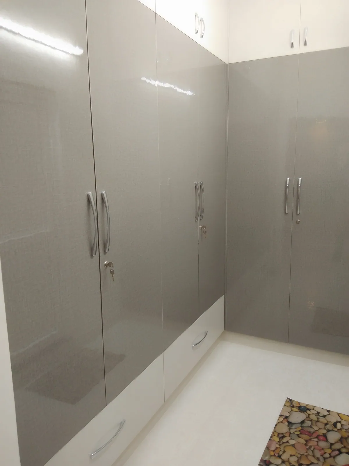 Custom wardrobe and storage interior by Olivel Designs