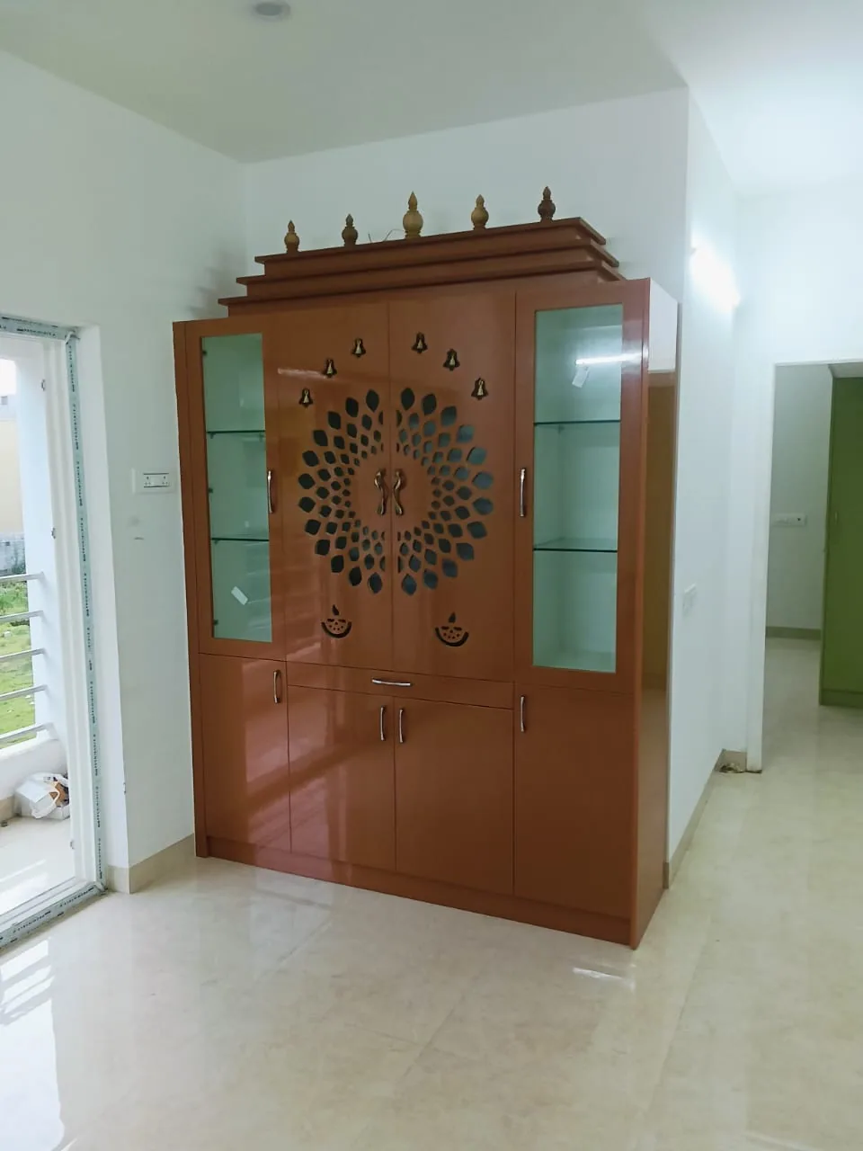 KKD residence pooja unit interior