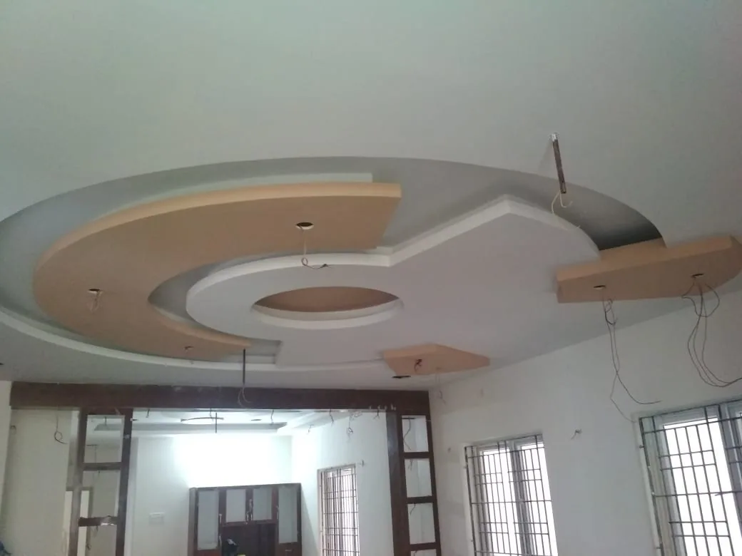 Living room interior at Subhash Residence in Madipakkam